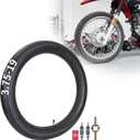 RUTU 3.75-19 3.50/4.00-19 (100/90-19) Motorcycle Inner Tubes Heavy Duty 110/90-19 Dirt Bike Inner Tube with TR4 Straight Valve Stem for M72 R71 R61 K750650 URAL MW DNEPR MT Tire 1 Pack