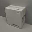 4 Pack Clear Glass Shades, Replacement Glass Globes for Ceiling Fan Light Fixtures, 2-1/8" Fitter, 4.76 inch Diameter, High Transmittance Lampshade for Chandelier, Pendant Light, Wall Sconces Series