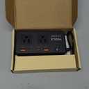 300W Car Power Inverter - YSOLX Dual DC 12V to 110V AC Car Outlet Adapter to Wall Plug, 24W Fast Charging USB-C&USB-A, Portable Charger Converter with for Laptops, Phones