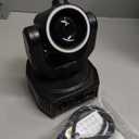 Mini Moving Head Light 50W [2 Pack] LED Stage Lighting with Remote Control 3 * 10W Beam/Colorful Aperture/Starry Sky Effects for DJ Sets, Parties, Family Gatherings,and Other Small venues