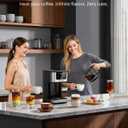 AIRMSEN 14-Cup Programmable Drip Coffee Maker 1000W Fast Brewing Coffee Machine with Timer, Delay Start & 2H Keep-Warm, 73oz Tank, Touchscreen & Glass Carafe Perfect for Home & Office Use