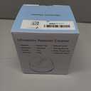 Dental Ultrasonic Retainer Cleaner Machine: 45kHz Dental Cleaning Pod with Digital Timer & 200ML, Deep Cleaning for Dentures, Mouth Guards, Aligners, Night Guards, Braces, Toothbrush Heads & Jewelry (White)