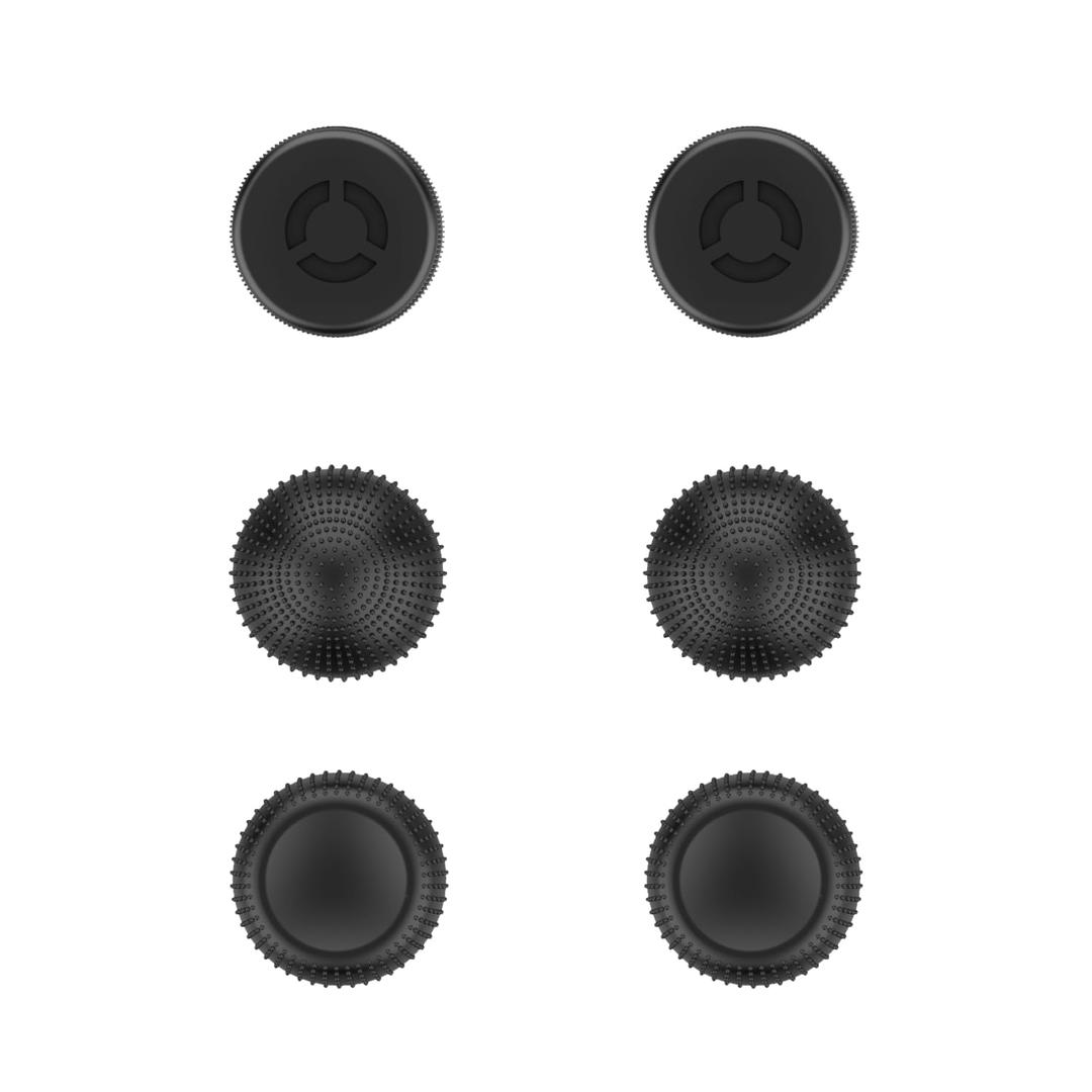 Lenovo Legion Go Joystick Caps - Eclipse Black Replacement Thumb Grips for Enhanced Gaming Precision Compatible with Nintendo Switch, PS5, Xbox Controllers Enhanced Comfort & Grip