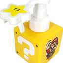 Super Mario Foam Soap Dispenser, 16.9 fl oz (500 ml), Yellow, Question Mark Box Shape