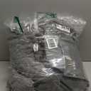 Sherpa Fleece Adult Weighted Blanket Great for Sleep, 15 lbs Dual Sided Soft Fuzzy Heavy Blankets for Couch Bed Sofa, Cozy Warm Fluffy Arched Jacquard Throw for Winter (Grey, 48" x 72", 15 Pounds)