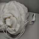 Bedsure GentleSoft Fluffy Faux Fur Throw Blanket for Couch, Soft Fuzzy Fleece Blankets & Throws, Cream Bed Decor Cozy Gifts for Women Teen Girls, Minky Thick Warm Plush Gifts for Birthday, Anniversary