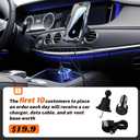 Phone Holders for Your car, Custom fit Hyundai Tucson L 2025 2026 Supports 12.3" Screens, Electric Phone Holder, Wireless Charging, Thick case Compatible, fits All Phones, Car Accessories