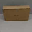 3-Tier Melamine Serving Tray Set, 14"x7" Platters for Serving Food, White Reusable Trays with Black Metal Display Stand for Cupcakes, Sevring Food, Dessert, Fruit, Cookie, Black