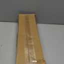 Industrial Double Curtain Rod for Windows 31 to 95 Inch, 1 Inch Heavy Duty Wrap Around Dual Curtain Rods, Adjustable Black Double Window Rods Telescoping for Windows, Living room, Sliding Glass Door