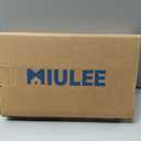 MIULEE Decorative Linen Lumbar Pillow Cover 14x36 Inch Natural Beige