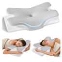 Cervical Neck Pillow for Pain Relief Ergonomic Side Sleeper Pillow for Sleeping, Contour Memory Foam Pillows for Neck Support, Cooling Orthopedic Bed Rest Pillow for Back and Stomach Sleepers