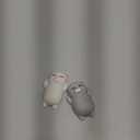 Nutty Toys Squishy Cat Set - 2" Soft Silicone Kawaii Kitties, Top Stress Relief Toy 2026 Unique Gifts for Teens Kids Women Men Adults Best Teenage Girls Teen Boy Tween Valentines Day, Easter Gift Idea (White/ Grey)