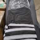 HOTEEL 10x20 Pop Up Canopy with 6 Sidewalls, One-Push Setup Canopy Tent with 8 Windbreak Poles, Waterproof Shade 10x20, Outdoor Canopies for Parties, Weddings, Camping, Patios (Black)