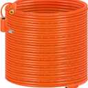 8mm DC Extension Cable 100FT  DC7909 Male to Female Solar Cable with DC8020 Adapter, 14AWG Tinned Copper Wire, Waterproof  Works with Most Portable Power Stations and Solar Generators