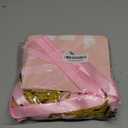 EQOREIIN 30 Pack Small Thank You Gift Bags with Handles 5.5 x 2.4 x 4.7 Inches Mini Pink Gift Bags with Bow Ribbon Tiny Party Favor Bag Bulk for Easter Mother's Day Baby Shower Wedding (Pink)