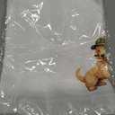 3 x Cute Golden Retriever Puppy Golf Kitchen Towels, Golden Retriever Lovers Gifts, Golfing Puppy Dog Decorative Hand Tea Towels for Bathroom, Unique Pet-Themed Household Towel Gift, 16x24 Inch