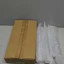 FOCUSLINE 100 Pack 4.5 Oz Plastic Champagne Flutes, Clear Plastic Champagne Glasses, Disposable Toasting Glasses Recyclable Cups for Wedding Party