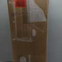 4 in 1 Baby Bassinet, Pack and Play, Bedside Crib Sleeper, Diaper Changer - Comes with Mattress, Mosquito Net, Bottom Storage and Toy Bar for Newborn to Toddlers (Grey)