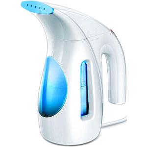 HiLIFE Steamer for Clothes, Portable Handheld Design, 240ml Big Capacity, 700W, Strong Penetrating Steam, Removes Wrinkle, for Home, Office(ONLY FOR 120V) (Blue)