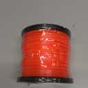 Viabrico .095" Weed Eater String, Square Orange Heavy Duty String Trimmer Line, Weed Wacker String Universal Commercial Grade, Premium Nylon Weedeater Line 0.095" x 1.7LB, 330Foot