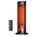 Space Heater, 1500W Electric Heaters for Indoor Use, 25.2" PTC Ceramic Heater with Remote, 24H Timer, Oscillation, Tip-Over and Overheat Protection, Fast Safety Heat for Home OfficeOverall Pick