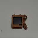 Asuwish Phone Case for Samsung Galaxy Z Flip 6 5G 2024 Wallet Cover with Shoulder Crossbody Strap Lanyard Credit Slot Card Holder Stand Leather Mobile Cell ZFlip6 Z6 G Flip6 6Z Women Men Girls Brown