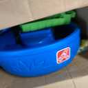 Step2 Rain Showers Splash Pond Water Table, Kids Water and Sand Activity Sensory Playset, Summer Outdoor Toys, 13 Piece Water Toy Accessories, For Toddlers 1.5+ Years Old, Blue & Green