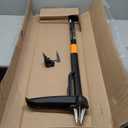 Fiskars 4-Claw Stand Up Weed Puller Tool, Gardening Hand Weeding Tool with 39" Long Ergonomic Handle with Easy-Eject Mechanism