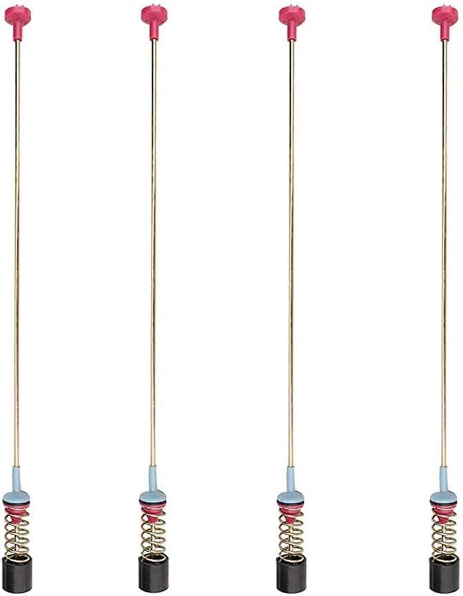 Upgraded DC97-05280S Suspension Rods, 4Pcs 27.5in Washer Damper Assembly, Replace for AP5799907 PS8764053 Compatible with samsung Washer WA48H7400AP/A2 WA50F9A6DSW/A2 WA50F9A7DSP/A2 WA50F9A8DSW/A2