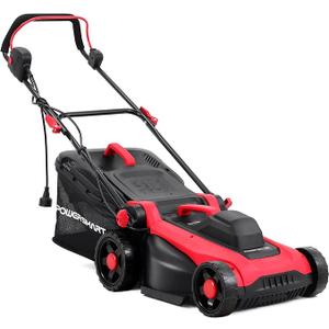 14 Inch Small Corded Lawn Mower with 12.5-Amp Motor, Ergonomic Handle
Large Capacity Grass Catcher, 6-Position Height Adjustment, Lightweight