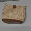 RNIEGA Small Straw Crossbody Bag for Women Woven Summer Shoulder Phone Purse Beach Handbag for Vacation