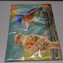 Fall Cardinal House Flag 28x40 Inch Double Sided for Outside, Large Burlap Autumn Yard Flag with Colorful Birds and Maple Leaves for Outdoor Thanksgiving Autumn Decoration