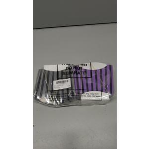 Epakh 100 Pcs Gothic French Fries Boxes Purple and Black Stripes Snack Containers for Gothic Birthday Party Decorations Supplies Picnics Takeout 50 Per Color