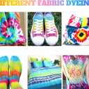 12 Colors Tie Dye Kit, Tie Dye Set for Kids, Pre-Filled Tye Dye Bottles, Non Toxic Permanent Fabric Dye Art Set, Easy DIY Fabric Art - Create Fun