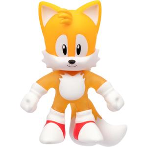 Heroes of Goo Jit Zu Stretch Surge Tails, Powered Up with Glow Surge Giving Him Glow-in-The-Dark Powers, Scrunchy, Stretchy Filling, Stretch Him Up to 3 Times His Size  Sensory Toys