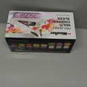 Mueller Pro-Series 10-in-1, 8 Blade Vegetable Chopper, Onion Mincer, Cutter, Dicer, Egg Slicer with Container, French Fry Cutter Potatoe Slicer, Home Essentials & Kitchen Gadgets, Salad Chopper (8 Blade, White Sand/Gray)