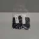 Double Side Non Slip Dog Socks to Prevent Licking Paws, Dog Shoes for Winter Cold Hot Pavement Dog Booties, Night Reflection Paw Protectors for Hardwood Floors Traction Control Indoor (S-less than 25 pounds,Paws width 1.97 inch, 4 pack of Black Socks with Striped anti-slip strip)