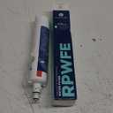 GE RPWFE Refrigerator Water Filter, Genuine Replacement Filter, Certified to Reduce Lead, Sulfur, and 50+ Other Impurities, Replace Every 6 Months for Best Results, Pack of 1