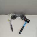 Floor Gap Fixer Tool for Laminate Floor Gap Repair Include Suction Cup and Mallet (Can't use on scraped surface floor) (Blue)