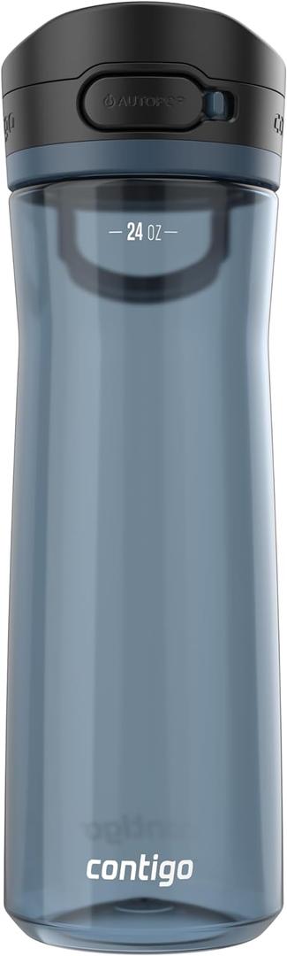 Contigo Jackson Water Bottle 24 oz Blueberry (24oz (Pack of 1))