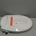 Brondell Bidet Toilet Seat Non-Electric Swash Ecoseat, Fits Elongated Toilets, White - Dual Nozzle System, Ambient Water Temperature - Bidet with Easy Installation