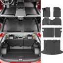 powoq Floor Mat Compatible with 2024-2026 Honda Prologue Cargo Mat Chevy Blazer EV Floor Liner Back Seat Protector TPE Trunk Cargo Liner Replacement for 2024 2025 2026 Honda Prologue Accessories