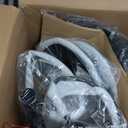 COLAMY Bar Stools Set of 2, Adjustable Modern Swivel Bar Chairs, Faux Leather Upholstered Barstools Counter Height with High Backrest for Bar, Kitchen Island, Dining Room, Black