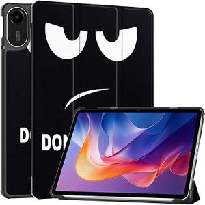 Smart Case for Xiaomi Redmi Pad 2 11 Inch 2025 Case, Ratesell Lightweight Trifold Stand Smart Case Cover with Auto Wake/Sleep for Xiaomi Redmi Pad 2 11 Inch Don't Touch Me