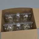 Ascher Vintage LED Edison Bulbs, 6W, Equivalent 60W, Non-Dimmable, Daylight 5000K, 700Lumens, ST58 Antique LED Filament Bulbs with 80+ CRI, E26 Medium Base, Clear Glass, Pack of 6