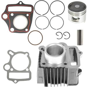 Labwork 50cc Cylinder and Piston Repair Kit Replacement for Honda Z50 XR50 CRF50