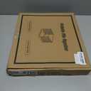 MUKAI File Box Organizer, Hanging Folder Storage Boxes, File Folder Organizer with Slide, Filing Crate Bin Holder with Letter-size File Holder Filing Box for Office, Home, Decor (1) (Standard (1 Count))