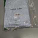 Chore Chart for Kids Dry Erase Chore Board ADHD Tools for Kids to Do List Checklist Task Board Routine Chart Planning Board for Fridge with 10 Sliders and Magnetic Marker, White and Rainbow, 2 Pack