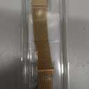 JKD Soft Magnetic Band Compatible with Apple Watch Bands for Women 40mm 41mm 38mm 46mm 45mm 44mm 42mm, Metal Stainless Steel Mesh Loop Replacement Bracelet Strap for iWatch Series 10 9 SE 8 7 6 5 4 3 (Gold)