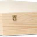 Pet Casket, Wooden Pet Burial Box, 24" Loving Dog Memorial, Strong and Safe Pet Coffin, Dignified Dog Casket, Hinged Lid Cat Casket, Baltic Birch Dog Burial Box